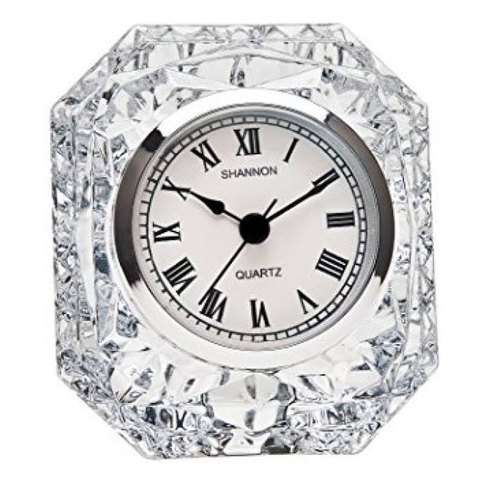 Godinger Crystal Emerald Clock