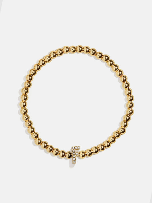 Baublebar Pisa Pavé Initial Bracelet Gold S