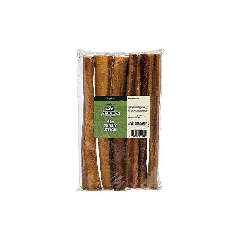 Redbarn Pet Natural Bully Sticks, 7 - 6 count