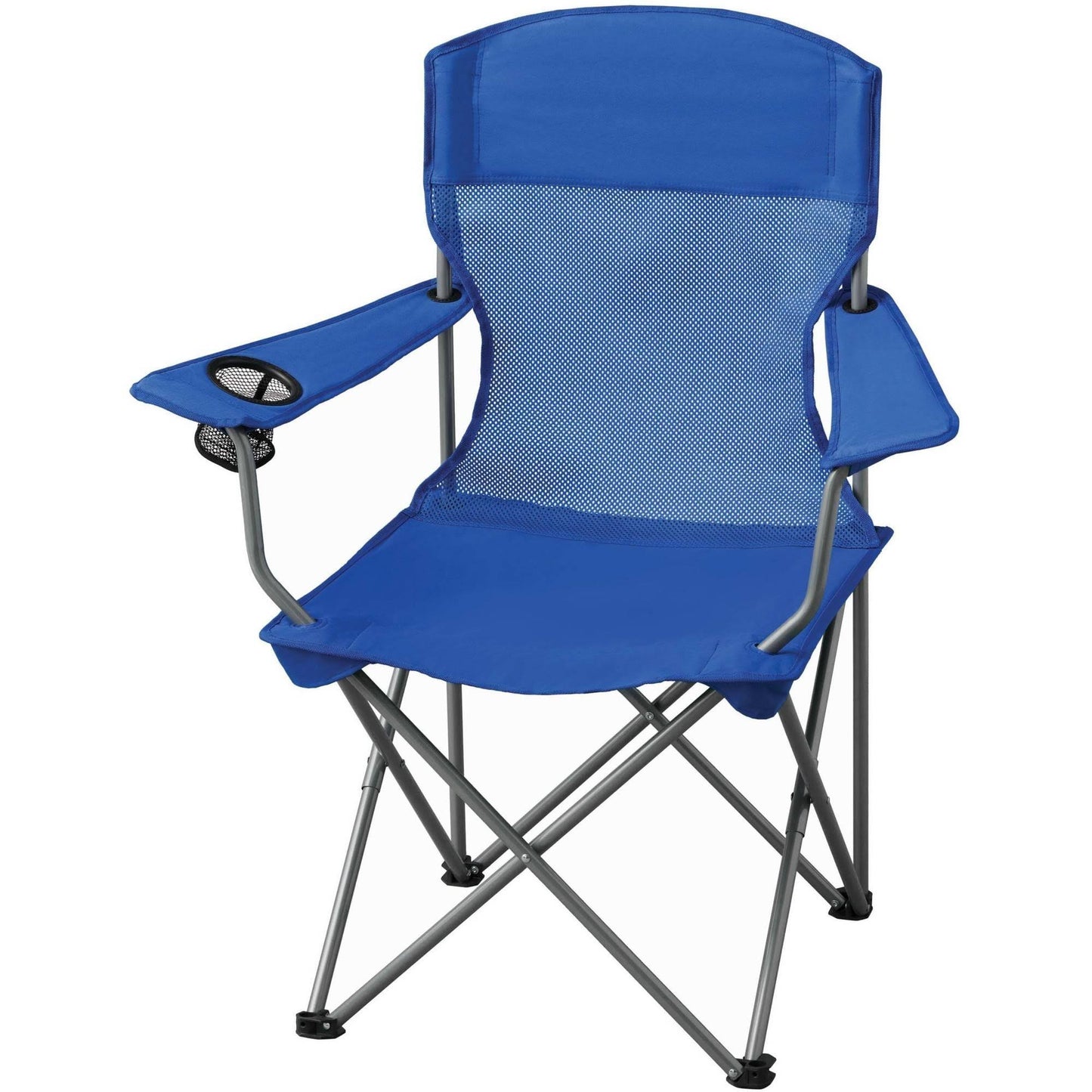 Ozark Trail Basic Mesh Folding Camp Chair with Cup Holder