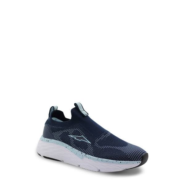 Avia Womens Slip on Athletic Sneakers, Wide Width Available, Size: 11W, Blue