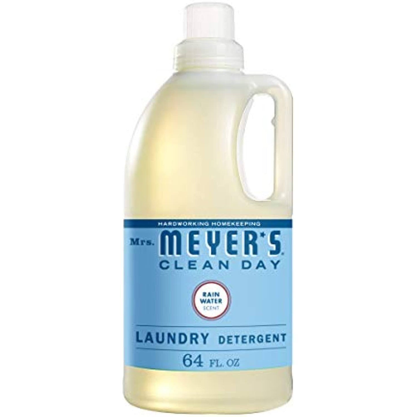 Mrs. Meyers Clean Day Laundry Detergent, Rain Water Scent - 64 fl oz