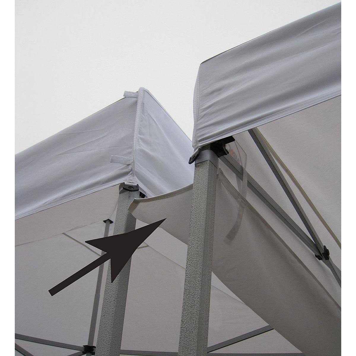 Zoro Select 11C557 Rain Gutter Canopy Connection