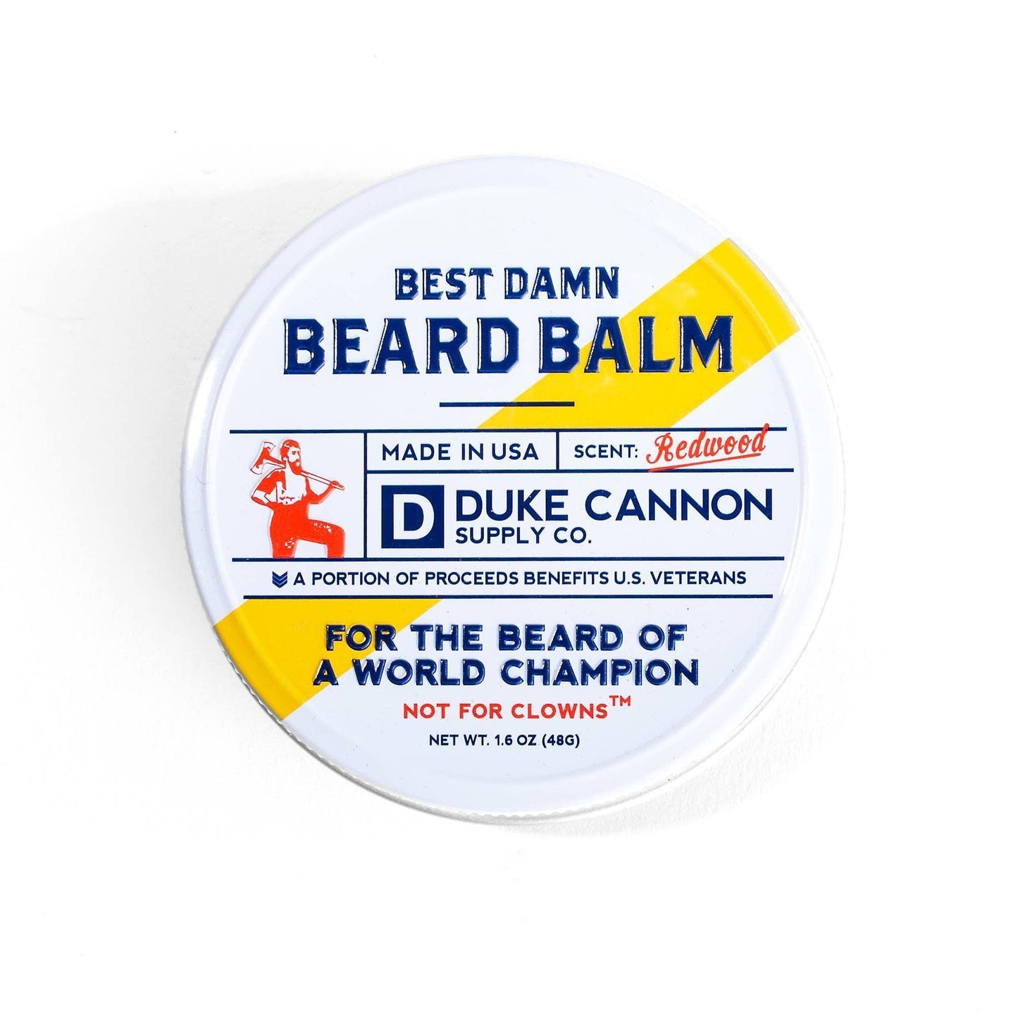 Duke Cannon Supply Co. Beard Balm, Big Bourbon, Oak Barrel - 1.6 oz