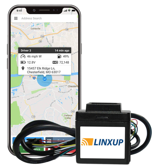 Linxup LPWAS1 Wired GPS Tracker with Real Time 3G GPS Tracking, Car/Truck