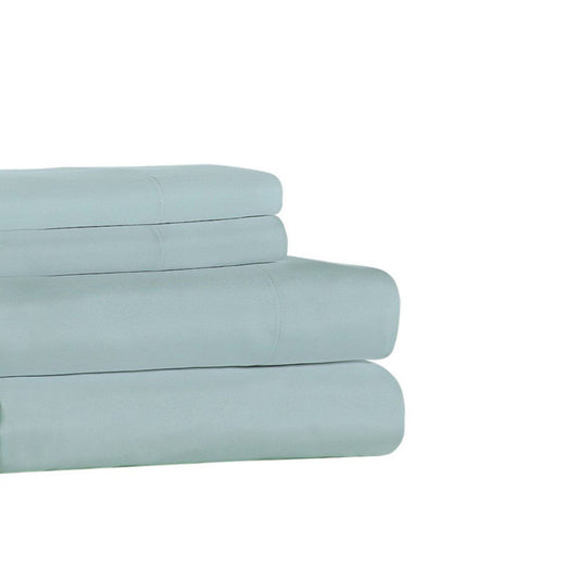 Ella Jayne Super Soft Triple Brushed Microfiber Sheet Set - Eggplant - Size Full