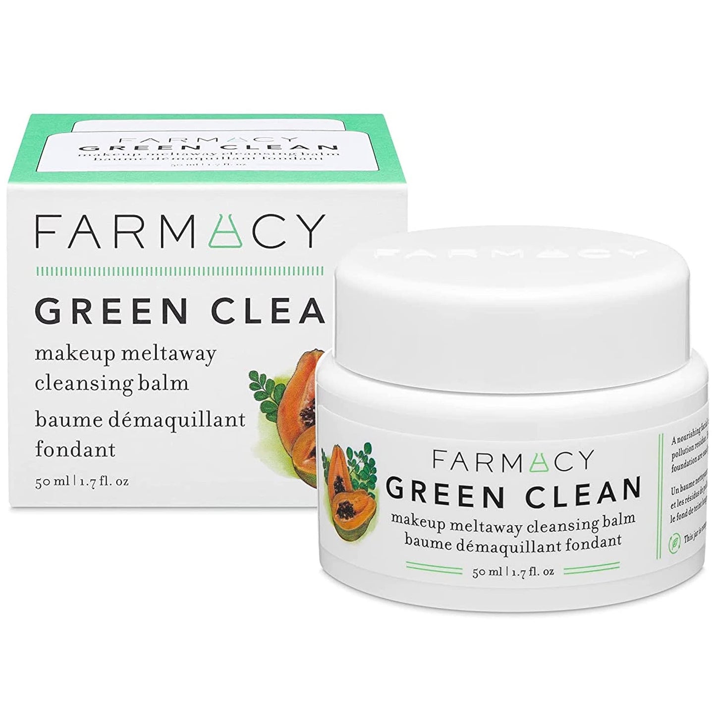 Farmacy Green Clean Makeup Meltaway Cleansing Balm 1.7 oz