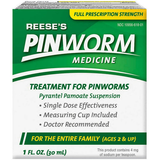 Reeses Pinworm Medicine, Full Prescription Strength - 1 fl oz packet