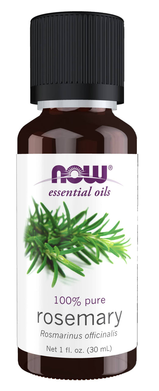 Now Organic Essential Oils Rosemary, 100% Pure - 1 fl oz