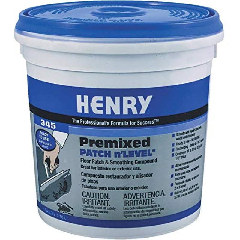 Henry 345 Premixed Patch N Level - 1 qt bucket