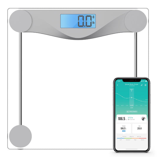 Etekcity Smart Body Weight Scale - Silver