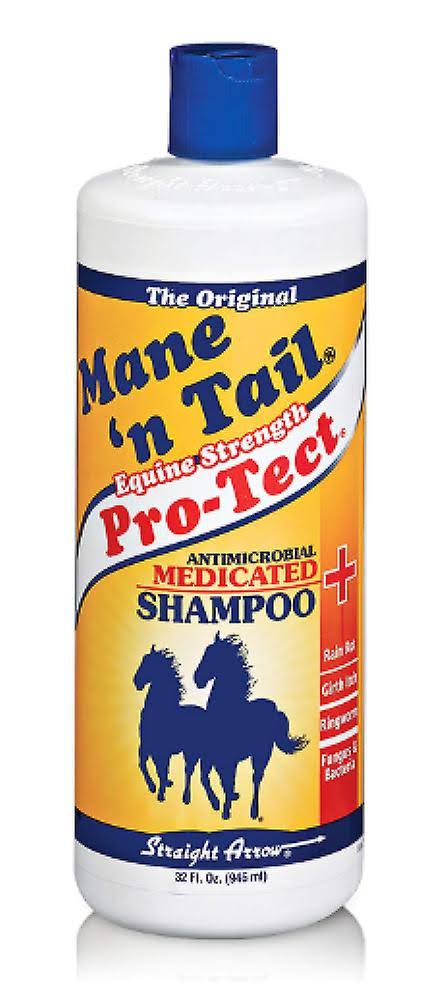 Mane n Tail Pro Tect Veterinary Strength Medicated Shampoo 32 Ounce