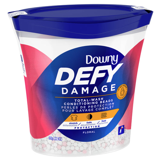 Downy Defy Damage Conditioning Beads, Total-Wash, Floral - 515 g