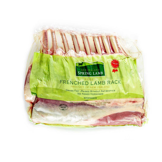 Fresh New Zealand Lamb Frenched Lamb Rack (priced per pound)