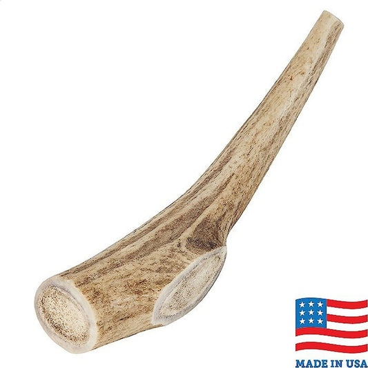 Bones & Chews Made in USA Elk Antler Dog Chew, 8.0 - 9.5-In, Large