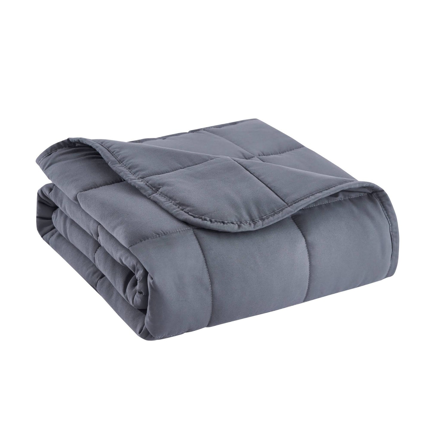 Bon Voyage Microfiber Weighted Travel Throw - Grey