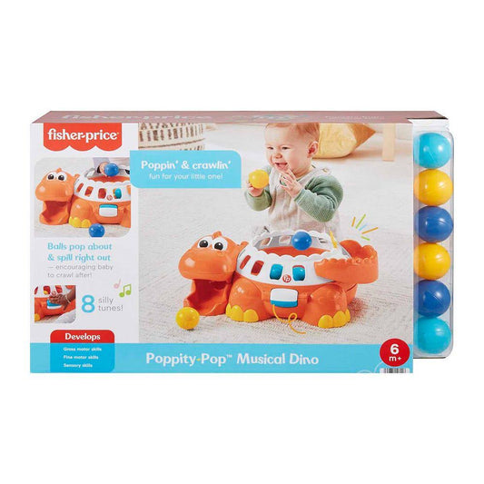 Fisher-Price Poppity Pop Dino Interactive Baby Toy