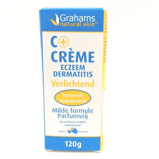 Grahams Natural C+ Cream (Eczema & Dermatitis Relief) 120g