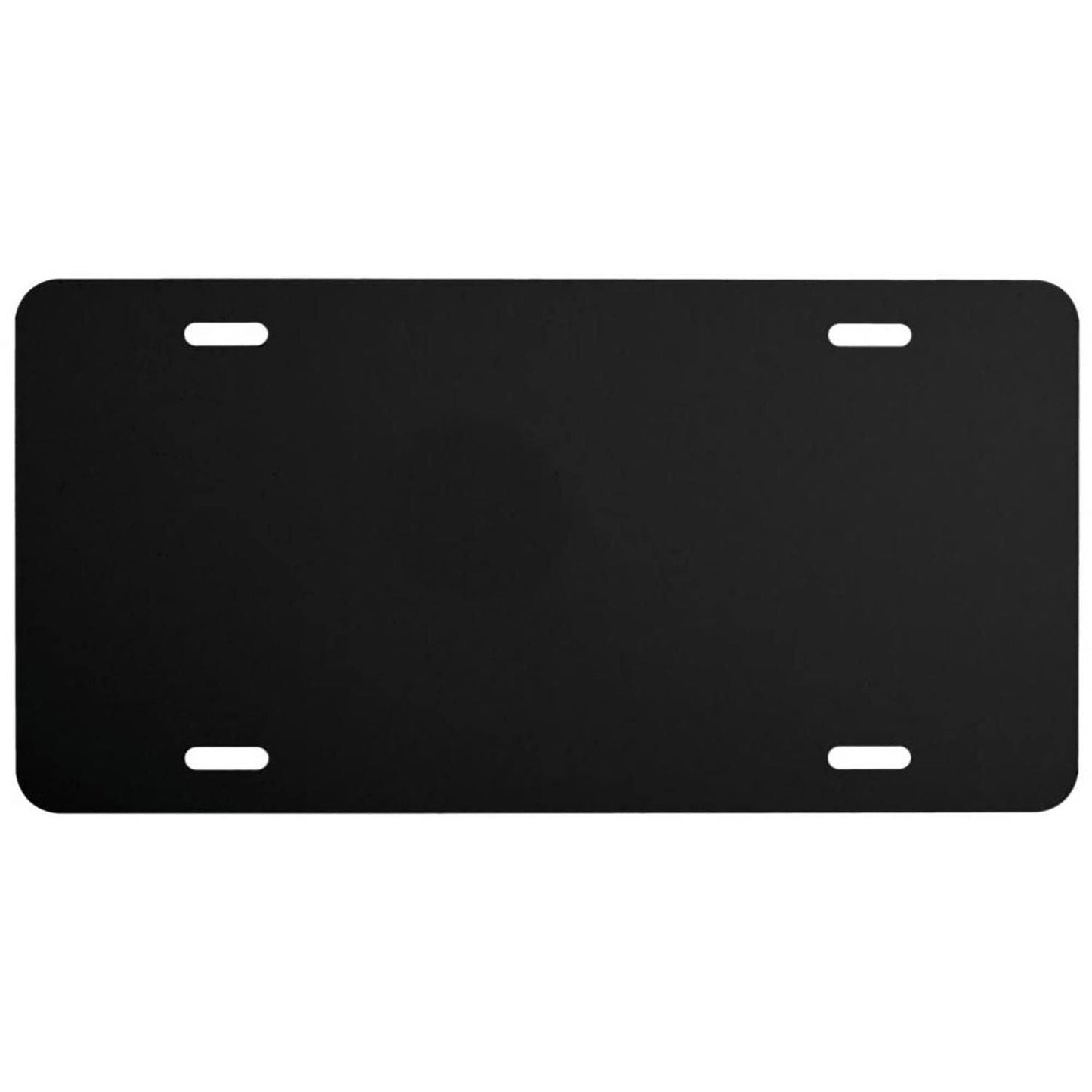 Elektroplate Personalized Front License Plate: Black Powder Coat HD Metal, Exc. Mounting Hardware, DLP-BLACK