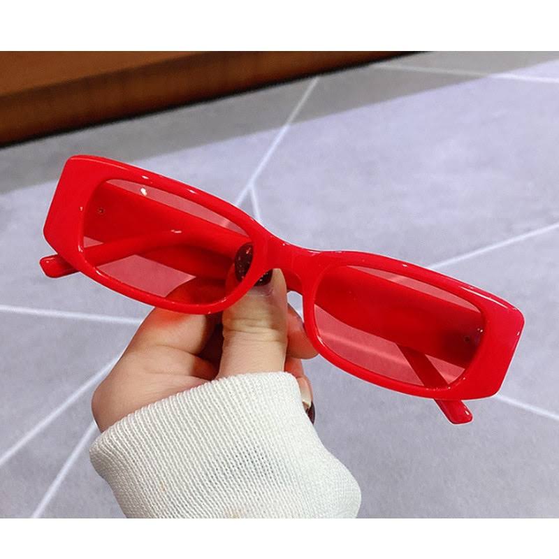 Rectangle Vintage Sunglasses Men Fashion Retro Punk Sun Glasses Male