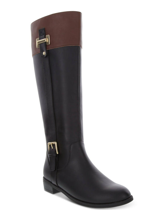 Karen Scott | Deliee2 Riding Boots | Black/Cognac - 8.5