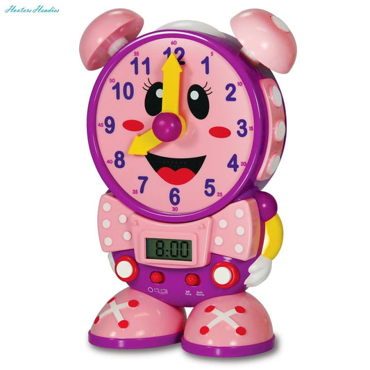 Learning Journey 111581 Telly The Teaching Time Clock Pink Design