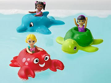 Floating Friends Bath Dolls At Lakeshore