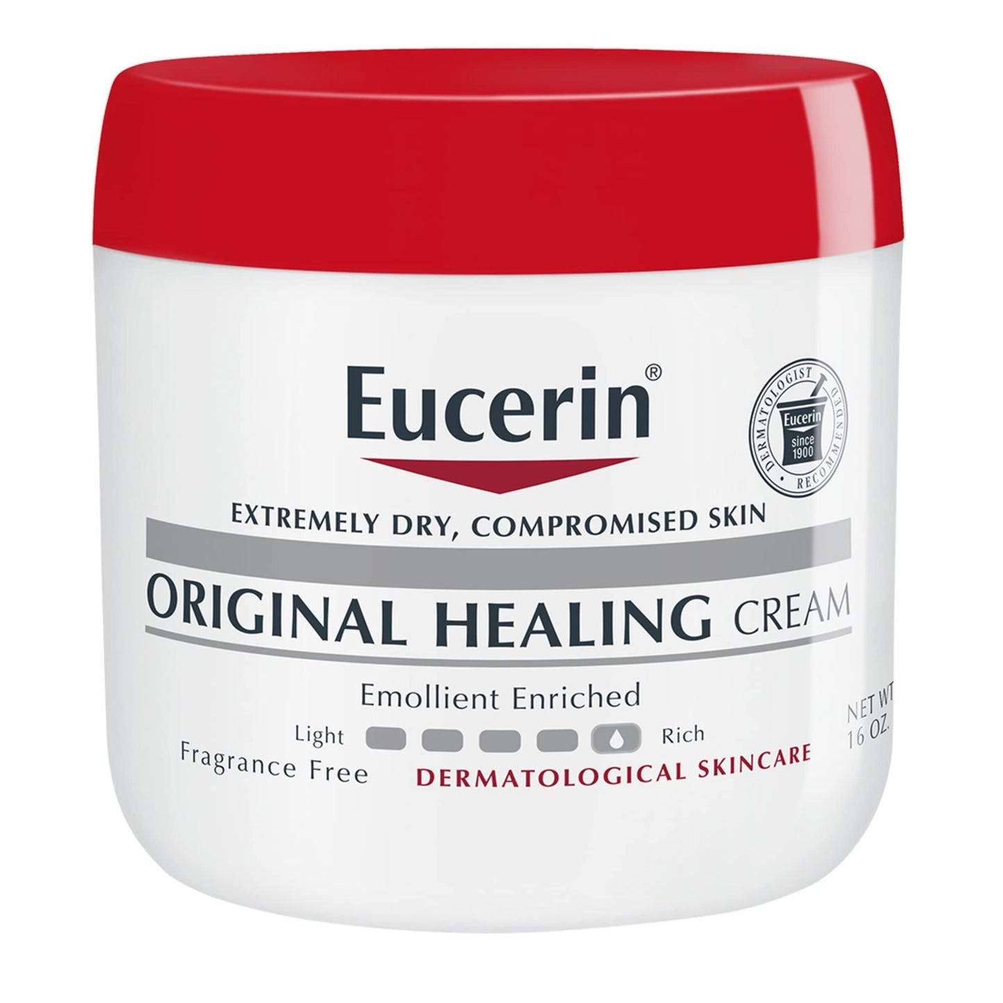 Eucerin Original Healing Soothing Repair Creme - 16 oz jar