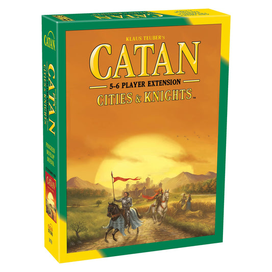 Catan 5th Edition Cities & Knights 5-6 Player Extension Board Game