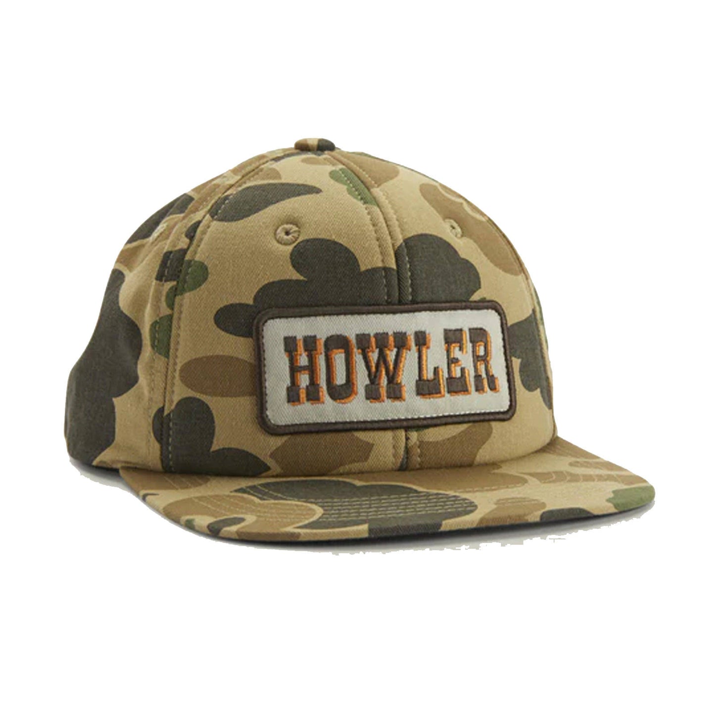 Howler Brothers Structured Snapback Hat - Howler Citrus : Orange Polyfoam