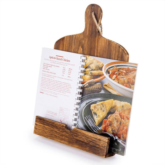 Cutting Board Wood Book Stand MyGift