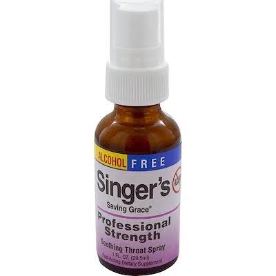 Herbs Etc. Extra Strength Singers Saving Grace Throat Spray - 1 fl oz pump bottle