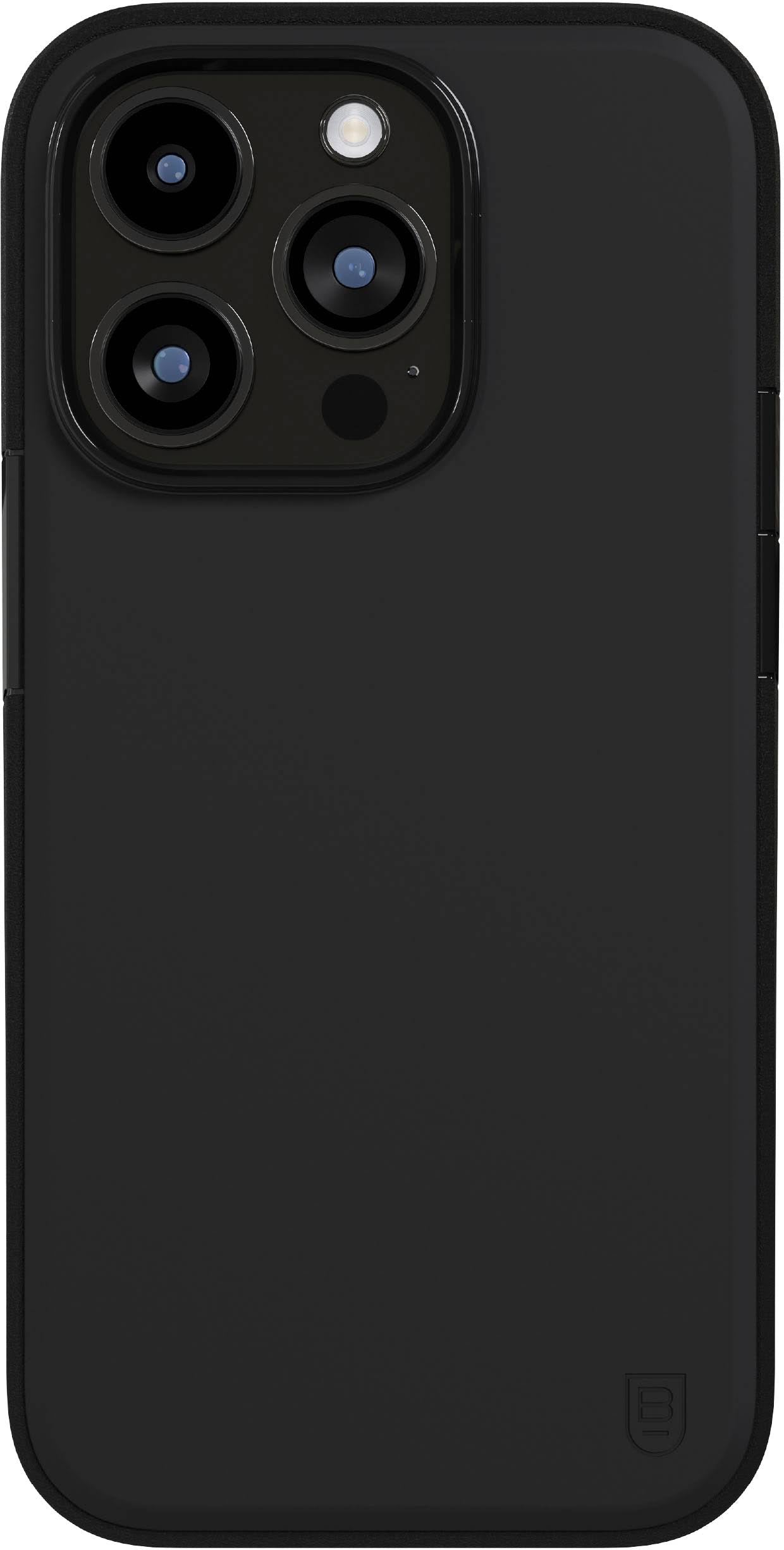 Bodyguardz - Solitude Case for iPhone 14 Pro - Black