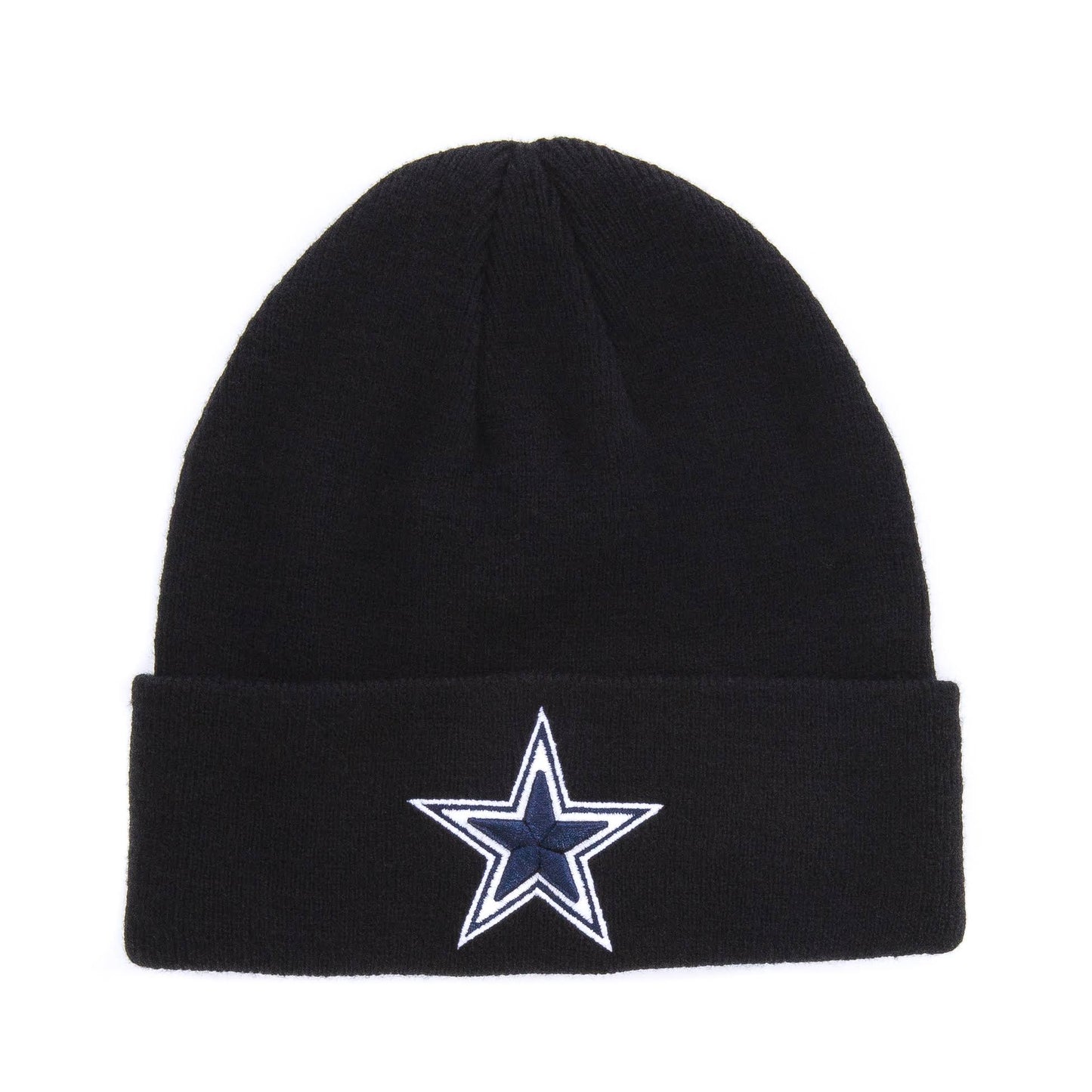 Dallas Cowboys Black Knit Beanie