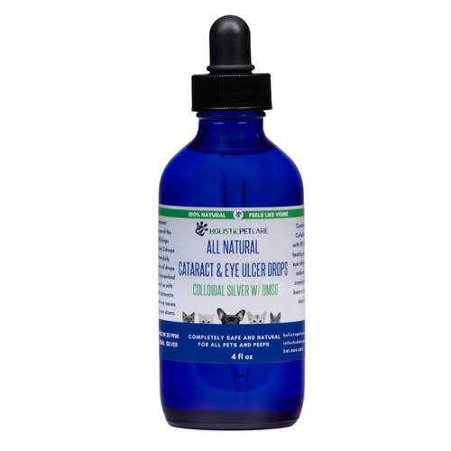 Best Eye Ulcer Drops - Dogs & Cats - Silver / DMSO Holistic Pet Care