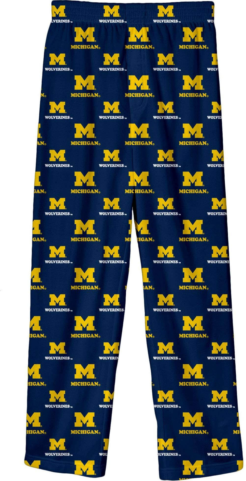 Outerstuff Gen2 Youth Michigan Wolverines Blue Sleep Pants - M (Medium)