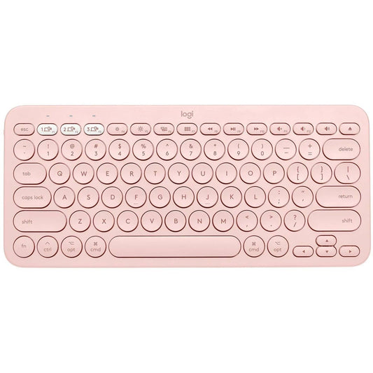 Logitech K380 Multi-Device Bluetooth Keyboard for Mac - Rose