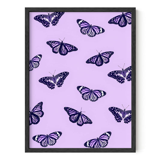 Haus and Hues Vintage Butterfly Posters & Butterfly Prints - Butterfly Poster Vintage Butterfly Art Wall Decor Butterfly Art Prints 12x16