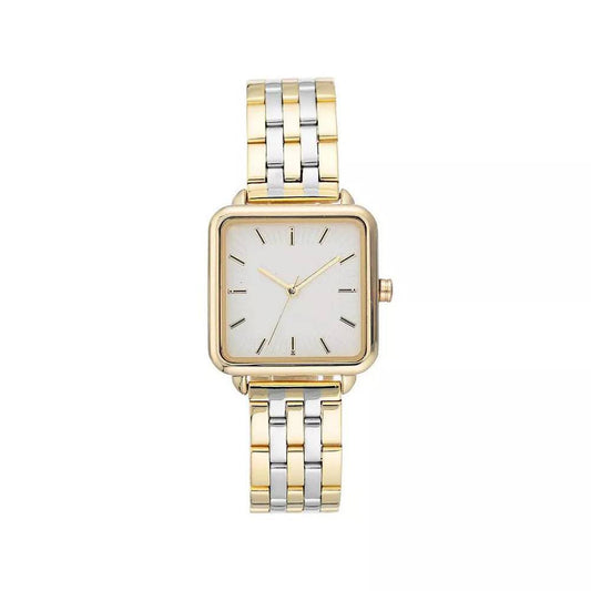 Womens Square Face Watch - A New Day Light Silver