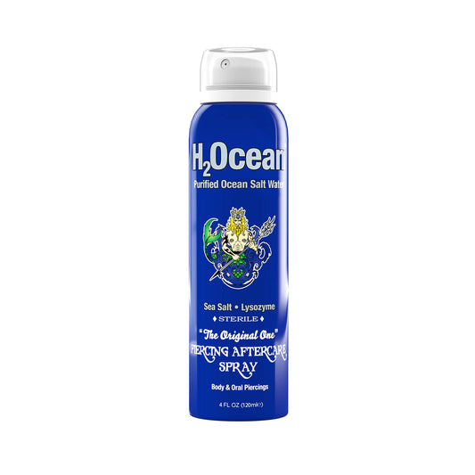 H2Ocean Body Jewelry Piercing Aftercare Spray - 4 fl oz bottle